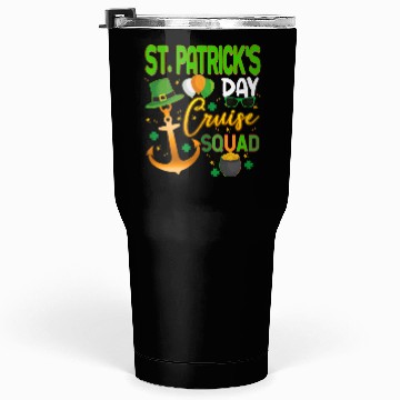 Discover St Patrick's Day Cruise Squad Group Matching Tumblers 30 Oz