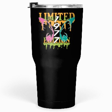 Discover 1977 Born Limited Edition Butterfly Gift Tumblers 30 Oz