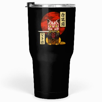 Discover Samurai Cat Tumblers 30 Oz