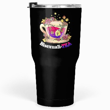 Discover Bisexualitea Cute Teacup Bisexual LGBT Bi Pride Ar Tumblers 30 Oz