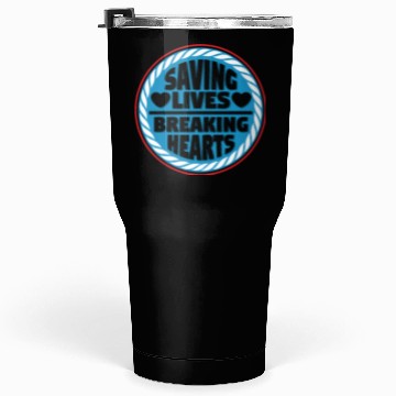 Discover Lifeguard Saving Lives Breaking Hearts Tumblers 30 Oz