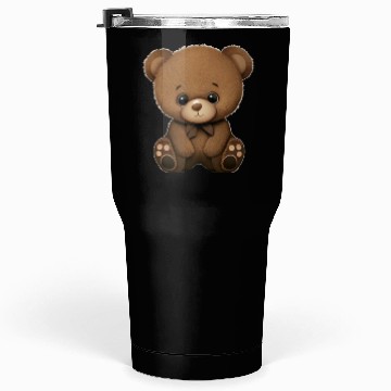 Discover Cute Teddy Bear Tumblers 30 Oz