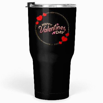 Discover Happy Valentines Day- Ring With Hearts Tumblers 30 Oz