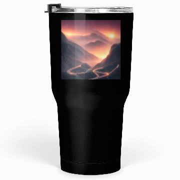 Discover Sunrise at the Tunnel View Point Tumblers 30 Oz