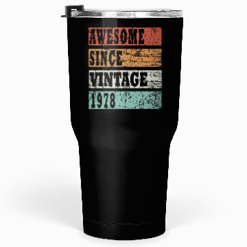 Discover 1978 bday gift idea Tumblers 30 Oz