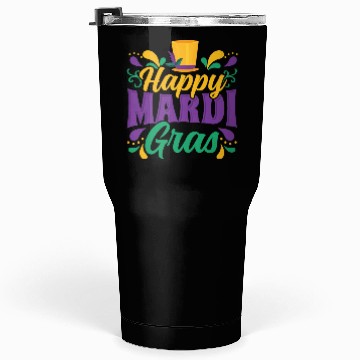 Discover Mardi Gras - Happy Mardi Gras Tumblers 30 Oz