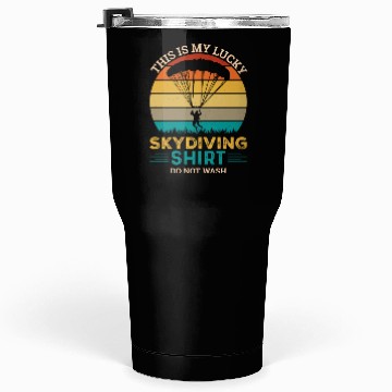 Discover Skydive, SKydiving, Skydiver Tumblers 30 Oz