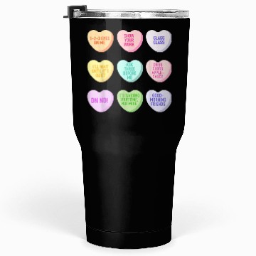 Discover Teacher Valentines Day Conversation Heart School Tumblers 30 Oz