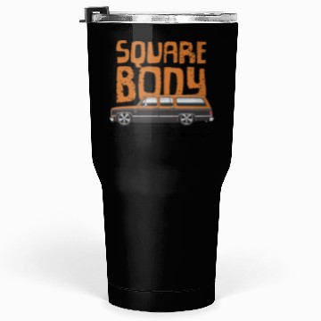 Discover square Burnt Orange Tumblers 30 Oz