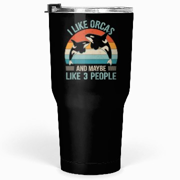 Discover King Orca, Ruler of the Seas Tumblers 30 Oz