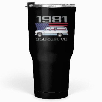 Discover 1981 Light Blue Tumblers 30 Oz