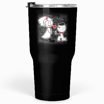 Discover Cute Couple Wedding Tumblers 30 Oz
