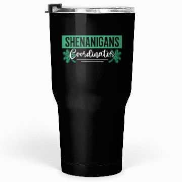 Discover Shenanigans Coordinator Funny St Patricks Day Tumblers 30 Oz