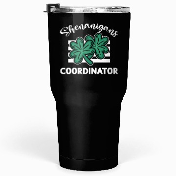 Discover Shenanigans Coordinator Funny St Patricks Day Tumblers 30 Oz