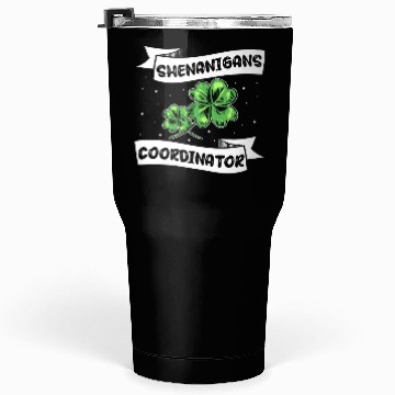 Discover Shenanigans Coordinator Funny St Patricks Day Tumblers 30 Oz