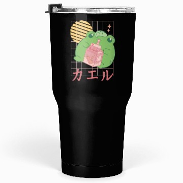 Discover Strawberry Milk Frog Japanese Tumblers 30 Oz