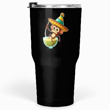 Discover Spider Monkey Animal Lovers Spider Monkey Tumblers 30 Oz