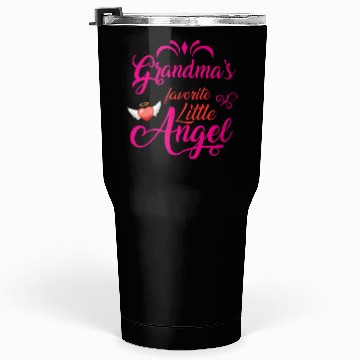 Discover Grandma's Favorite Little Angel Tumblers 30 Oz