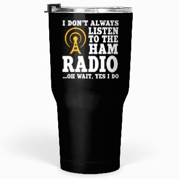 Discover Ham Radio Operator Tumblers 30 Oz