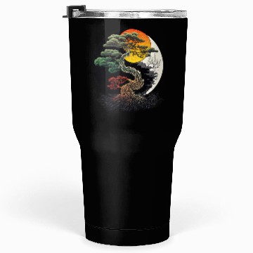 Discover Yin and Yang Bonsai Tree Tumblers 30 Oz
