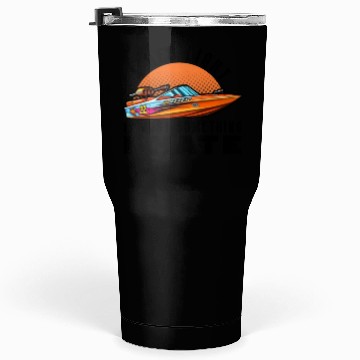 Discover Drag Boat Racing Racer Speed Boat Driver Tumblers 30 Oz