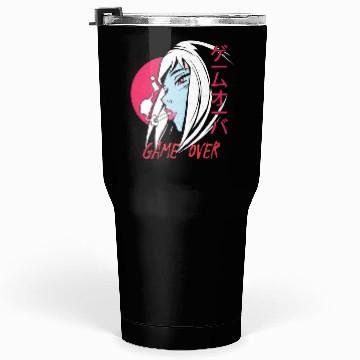 Discover Anime Manga Girl - Game over Tumblers 30 Oz