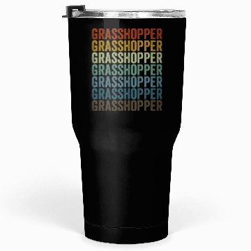 Discover Grasshopper Entomologist Insect Lover Grasshopper Tumblers 30 Oz