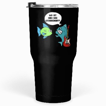 Discover Guitar German Black Humor Tumblers 30 Oz