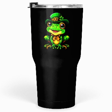 Discover The Magical St. Patrick's Day Frog Tumblers 30 Oz