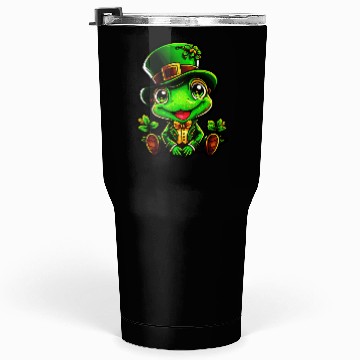 Discover Frog Spells On St. Patrick's Day Tumblers 30 Oz