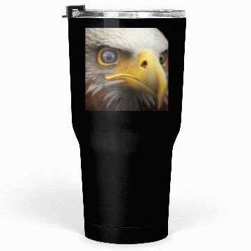 Discover bald eagle eyes hyper realistic hyper details Tumblers 30 Oz