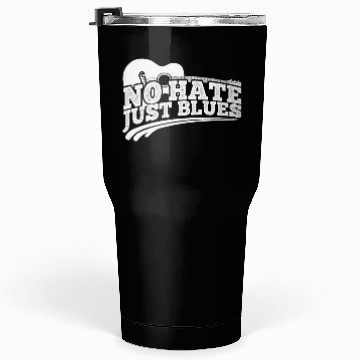 Discover No hate just Blues Music Trumpet Tumblers 30 Oz