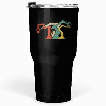 Discover Robot Robotics Engineer Retro Tumblers 30 Oz