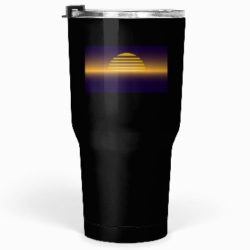 Discover Sunset illustration Tumblers 30 Oz