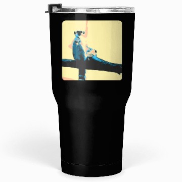 Discover ring-tailed lemur chilling - ringtailed Tumblers 30 Oz