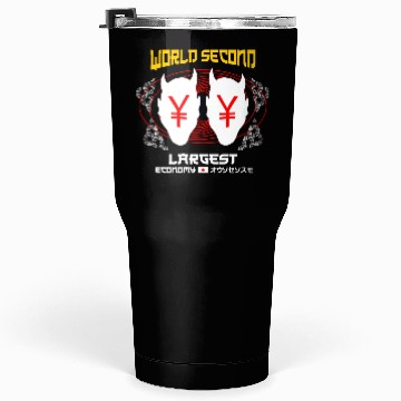 Discover World Second Largest Economy Tumblers 30 Oz