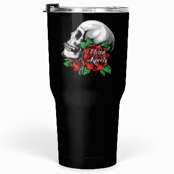 Discover CA SKULL AND ROSES Tumblers 30 Oz