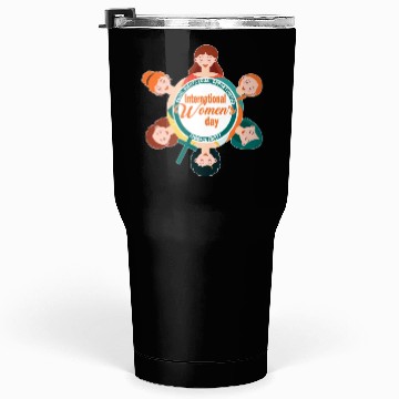 Discover International Women's Day: Embrace Equity Tumblers 30 Oz