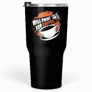 Discover Painter Painting Coffee Tumblers 30 Oz