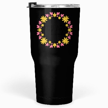 Discover You Are Enough - Flower Crown Tumblers 30 Oz