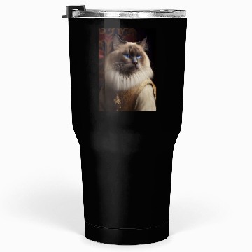 Discover Ragdoll Cat Breed Portrait Royal Renaissance Anima Tumblers 30 Oz