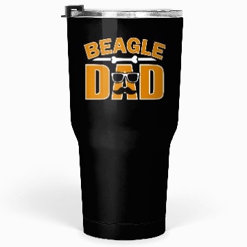 Discover Beagle dad for dad dog lover Tumblers 30 Oz