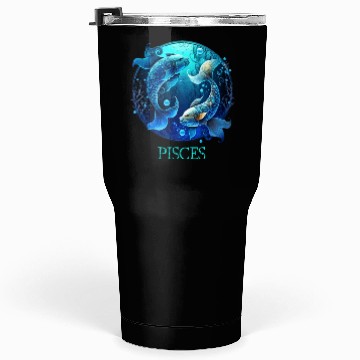 Discover Embrace Your Pisces Identity: Pisces Pride Zodiac Tumblers 30 Oz