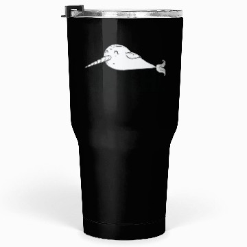 Discover Procrastinating Narwhal Lover Aquatic Animals Tumblers 30 Oz