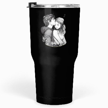 Discover Romantic couple embrace lovingly ink Tumblers 30 Oz
