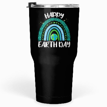 Discover Happy Earth Day Planet with Rainbow Tumblers 30 Oz