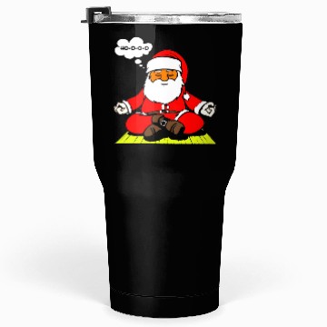 Discover Santa Do Yoga Tumblers 30 Oz