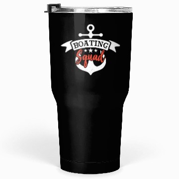 Discover Boating Squad Yacht Captain Ship Boat Tumblers 30 Oz