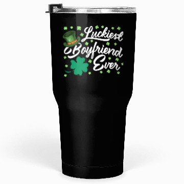 Discover Luckiest Boyfriend Ever Valentine's Day Tumblers 30 Oz