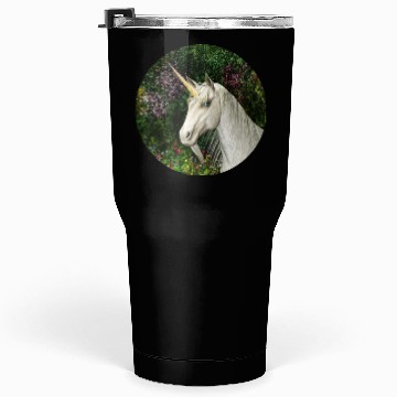 Discover Magical Unicorn Surrounded by Wildflowers Tumblers 30 Oz